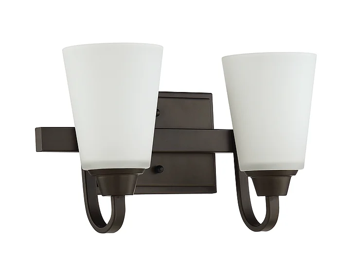 Craftmade Grace 2 Light Vanity in Espresso 41902-ESP