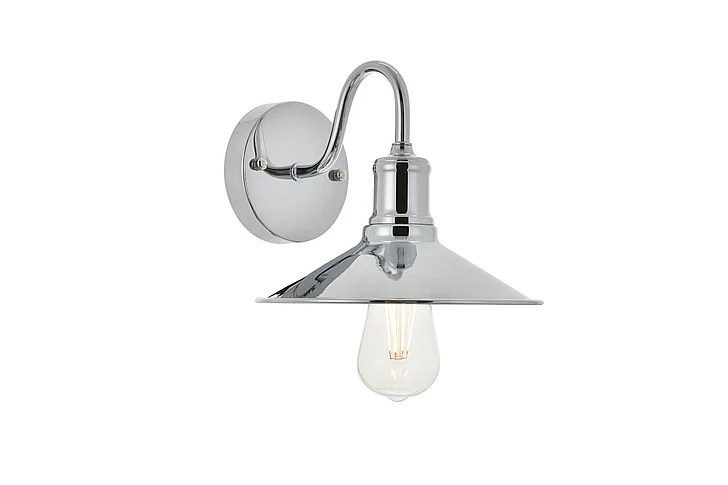 Elegant Etude 1 Light Chrome Wall Sconce LD4033W9C