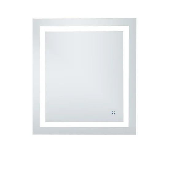 Elegant Helios 27In x 30In Hardwired Led Mirror with Touch Sensor and Color Changing Temperature 3000K/4200K/6400K MRE12730