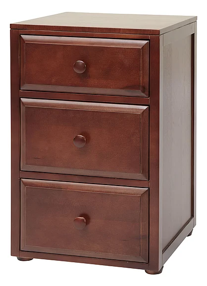 Maxtrix 3.5 Drawer Nightstand without Crown and Base in Chestnut 4235-003