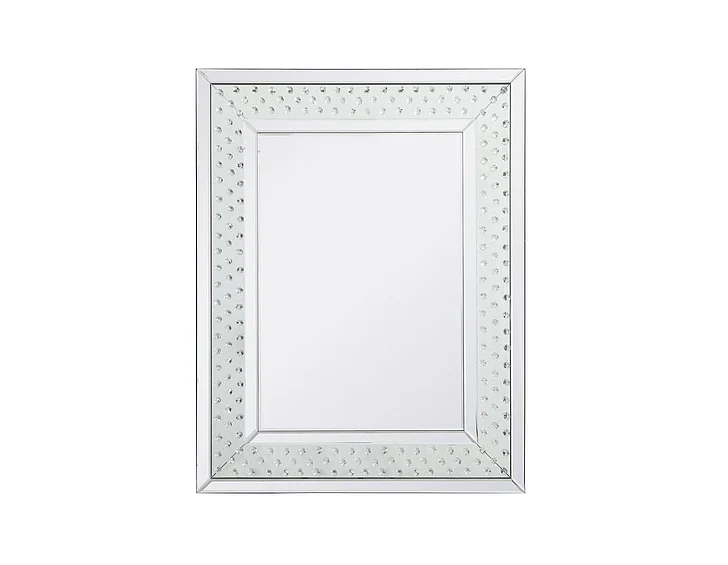 Elegant Sparkle Collection Crystal Mirror 28 x 36 Inch MR912836 CLOSEOUT