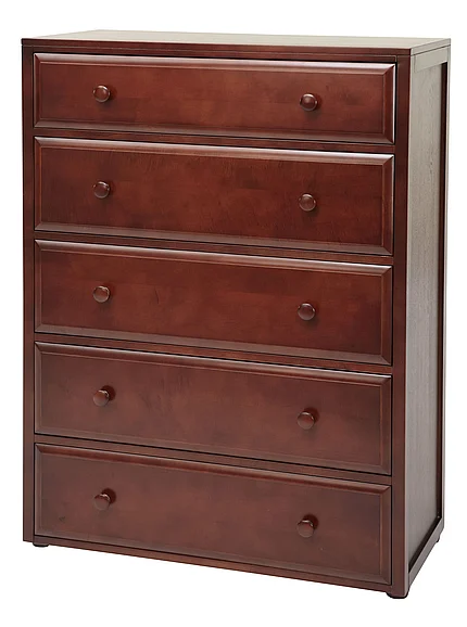 Maxtrix 5 Drawer Chest without Crown and Base in Chestnut 4250-003