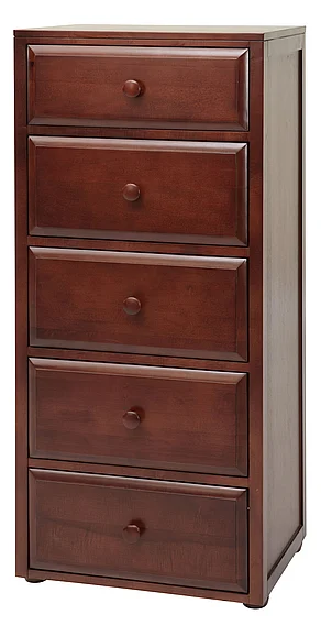 Maxtrix 5.5 Drawer Chest without Crown and Base in Chestnut 4255-003