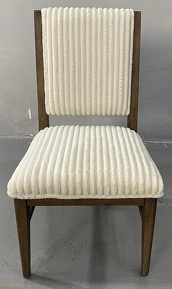 Riverside Furniture Jaxon Upholstered Side Chair in Casual Mink (Set of 2) 42558