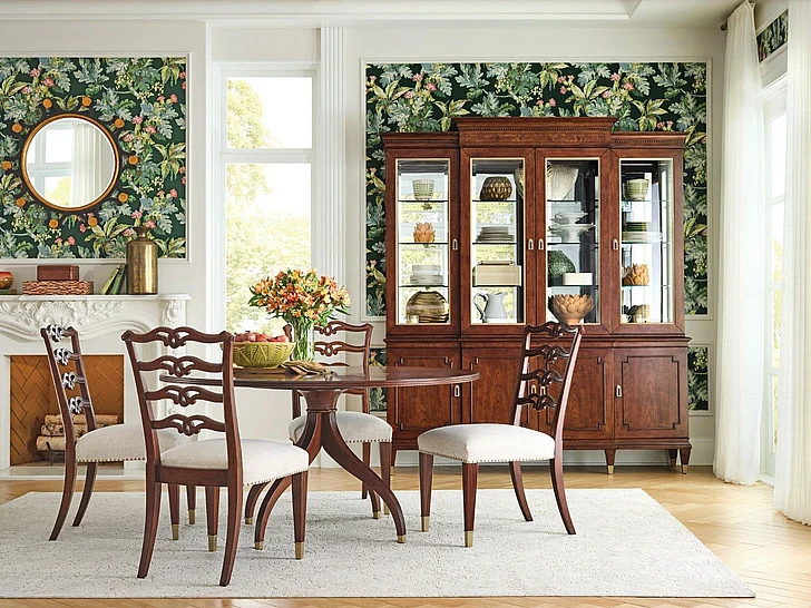 American Drew Addison Meyers 5pc Round Dining Set