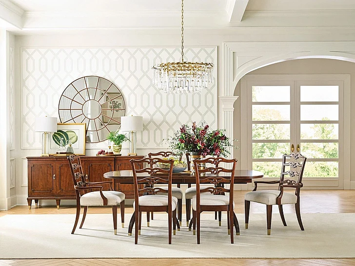 American Drew Addison Meyers 7pc Rectangular Dining Set