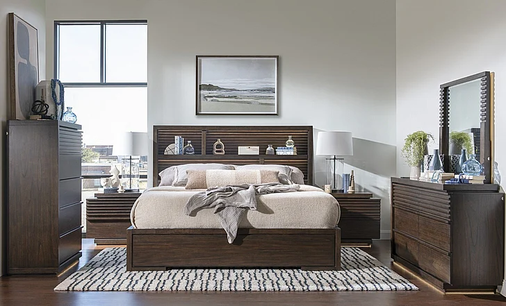 Legacy Classic Architect 2pc Bookcase Bedroom Set in in Onyx
