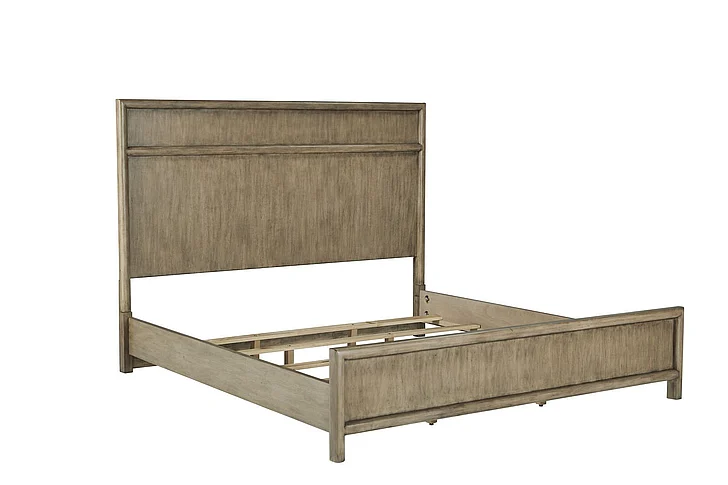 American Woodcrafters Arlington Queen Panel Bed - Nutmeg 4300-50PAN