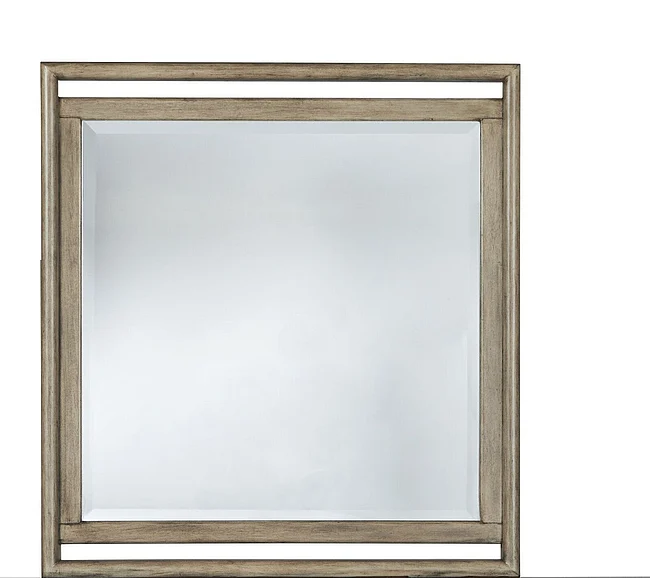 American Woodcrafters Arlington Square Mirror - Nutmeg 4300-040
