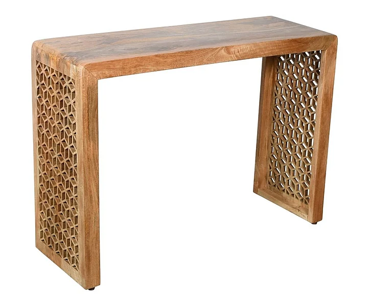 Moti Furniture Tazmyn Console Table in Natural 43005003