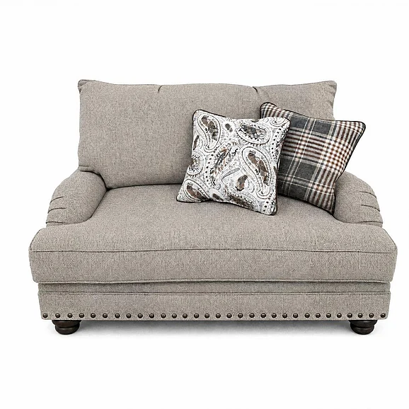 Corinthian Howard Chair and a Half in Trot-Mushroom FG4301
