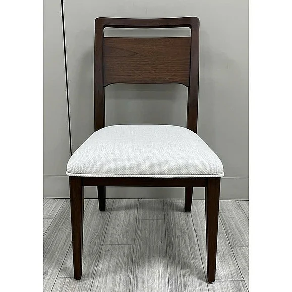 Riverside Delia Wood Back Side Chair 2in in Nouveau Walnut 43457
