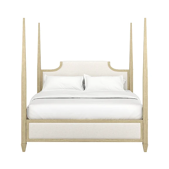 A.R.T. Furniture Eave Queen Upholstered Bed in Sundrenched Oak