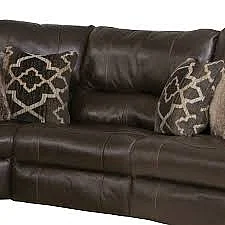 Catnapper Como Modular Sectional Armless Chair in Chocolate 4364