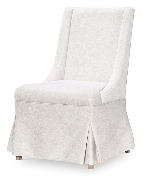 Legacy Classic Torrance Slip Covered Side Chair in Aged Driftwood (Set of 2) 4380-240