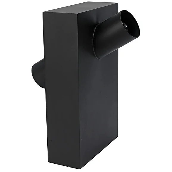 Noir Furniture Topo Lamp in Black Steel LAMP770MTB