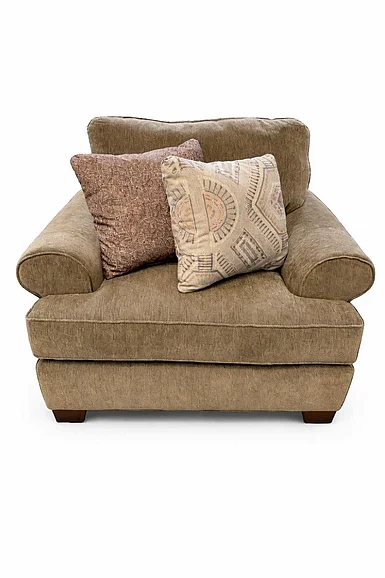 Corinthian Lynyrd Chair in Fiona-Taupe FG4501