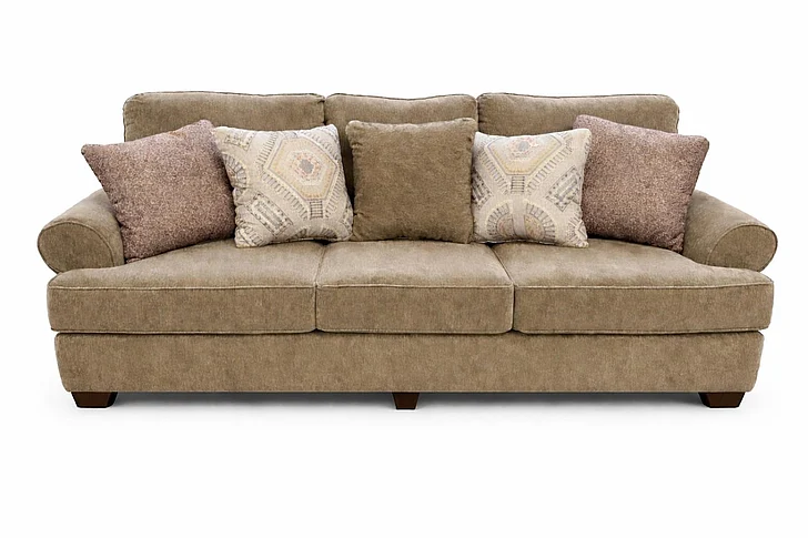 Corinthian Lynyrd Sofa in Fiona-Taupe FG4503