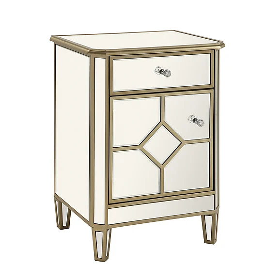 Homelegance Maltese Swivel Storage Ottoman, Beige Fabric 4534