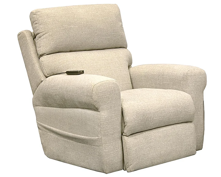 Catnapper Unity Power Headrest Power Rocker Reclining w/CR3 Heat/Massage in Linen 7645392