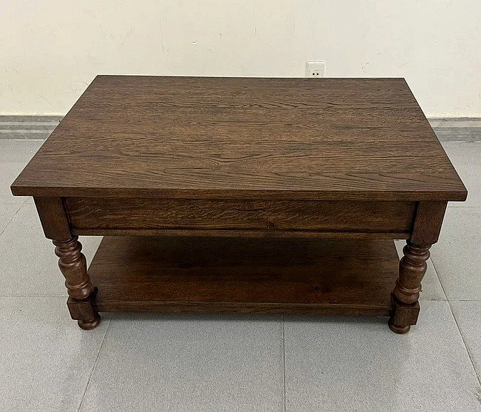 Riverside Eastlake Lift Top Cocktail Table in Whiskey Oak 45404