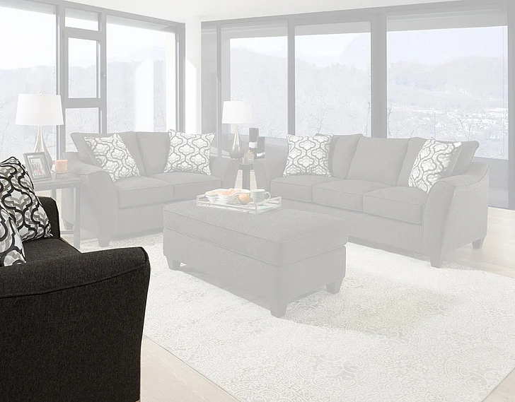 Peak Living 4550 Chair 1/2 in Dante Dusk 4551-2126 CUSTOM ITEM