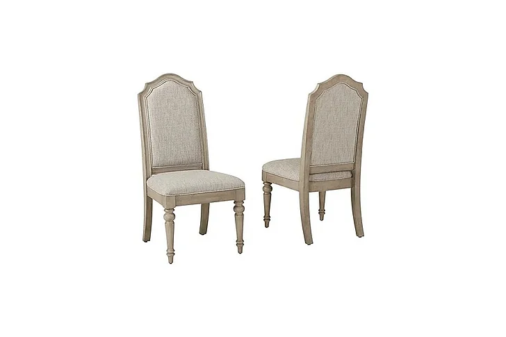 FD Home Abington Village Upholstered Side Chair (Set of 2) in Linville Oak 4560-07