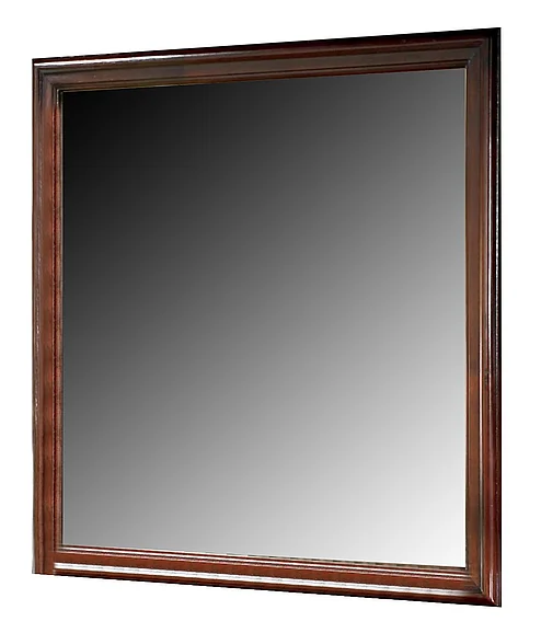 Alisdair Mirror in Dark Brown B376-36 FedEx/UPS