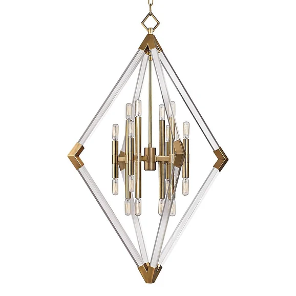 Hudson Valley Lighting Lyons Chandelier 4630-AGB