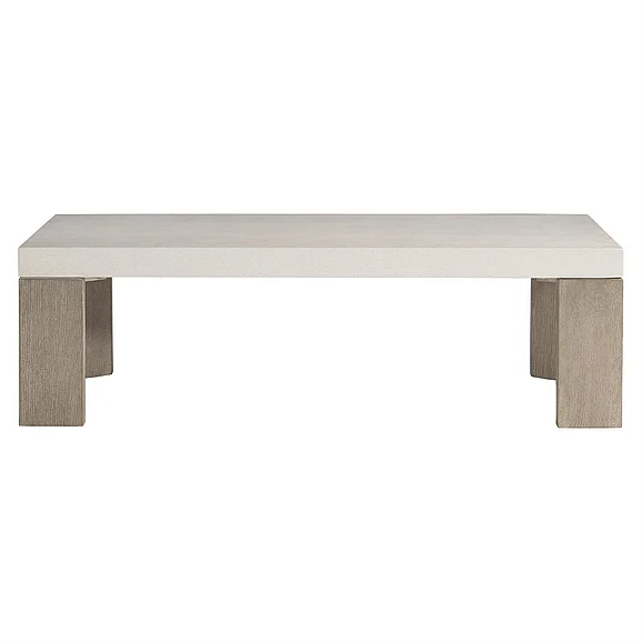 Bernhardt Lorenzo Cocktail Table in Flint/Vintage Cream 465-021 PROMO