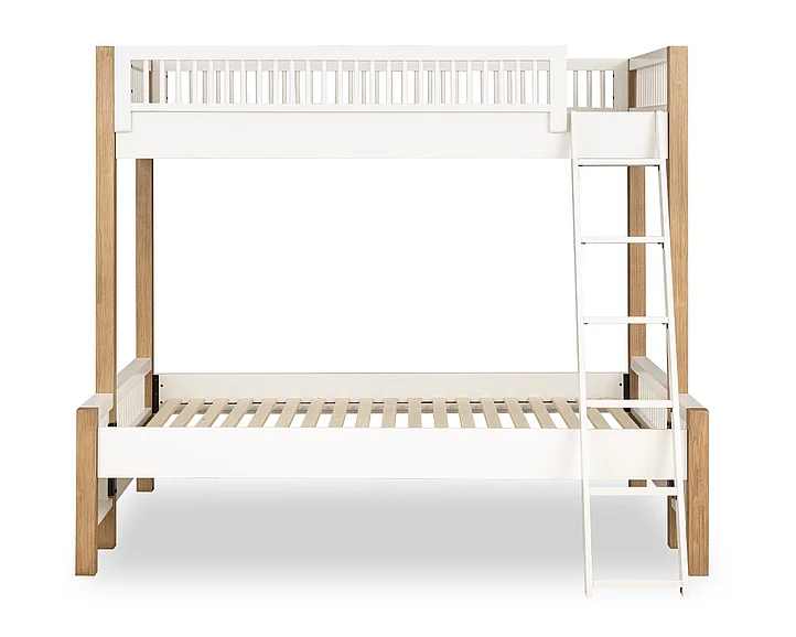 Legacy Classic Margot Twin/Twin Bunk Bed in Dessert Oak and Cloud White 4715-8110K