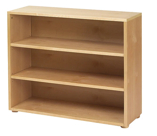 Maxtrix 3 Shelf Bookcase without Crown and Base in Natural 4720-001