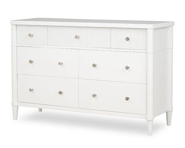 Legacy Classic Adeline 7 Drawer Dresser in Cloud White 4725-1100