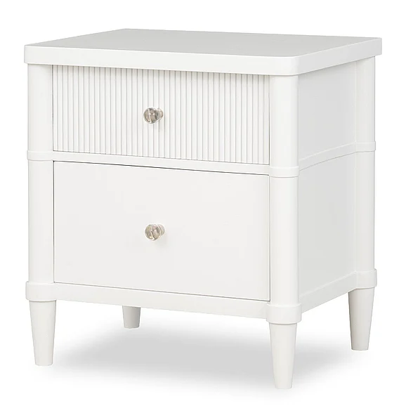 Legacy Classic Adeline Rectangular Nightstand in Cloud White 4725-3101
