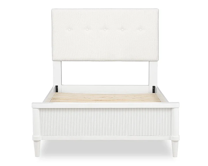 Legacy Classic Adeline Twin Panel Bed in Cloud White 4725-4103K