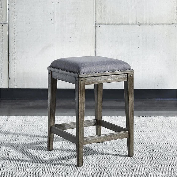 Liberty Sonoma Road Console Stool in Weathered Beaten Bark 473-OT9001
