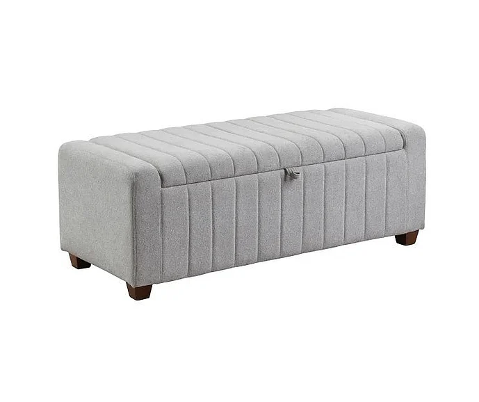 Homelegance Derby Storage Bench in Gray 4798LG