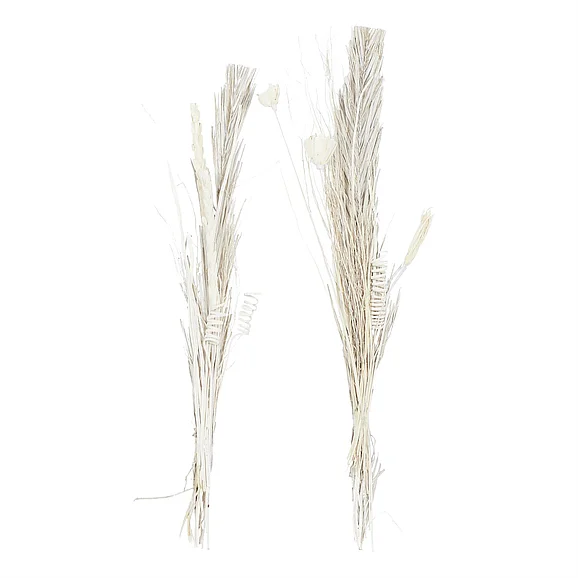 UMA Brown Dried Plant Pigeon pea Tall Sticks Home Decor Natural Foliage, 2 Assorted 7W, 56H | 49593