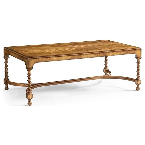 Jonathan Charles Orsman Rectangular Cocktail Table in Caramel 496228-CCJ
