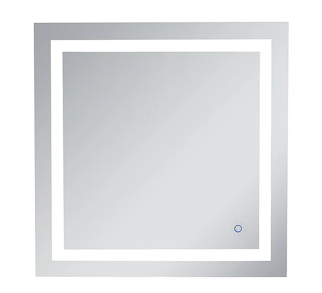 Elegant Helios 30In x 30In Hardwired Led Mirror with Touch Sensor and Color Changing Temperature 3000K/4200K/6400K MRE13030