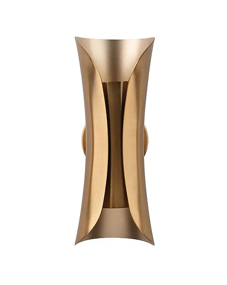 Jamie Young Jamie Young Capsule 1-Light Steel Sconce, Antique Brass 4CAPS-SCAB