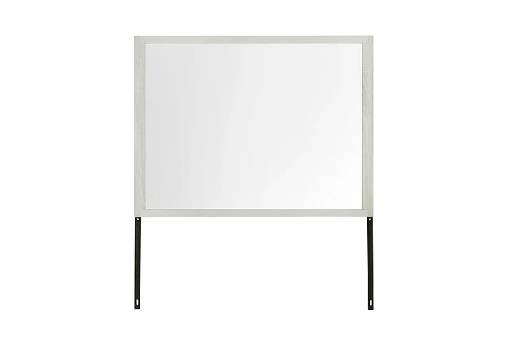 ACME Jehoram Mirror in Beige Linen & Beige BD04354
