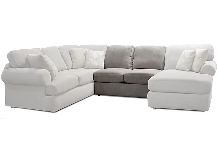 Tennessee Custom Darcy Armless Loveseat 4D00-43