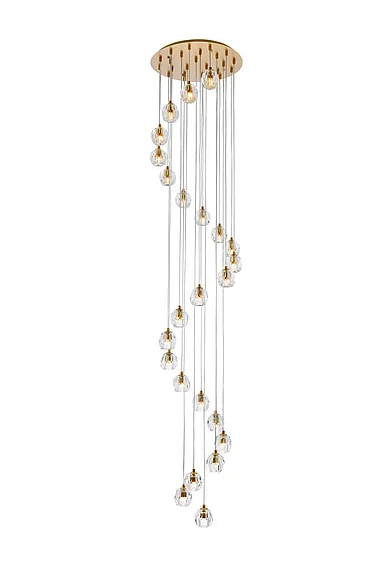Elegant Eren 24 Lights Gold Pendant 3505G19G CLOSEOUT