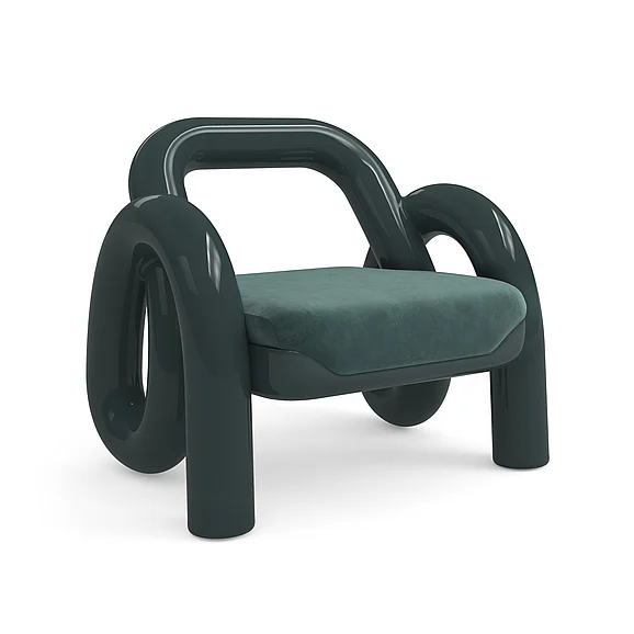 Caracole Gelee Accent Chair - Apatite UPH-024-131-A