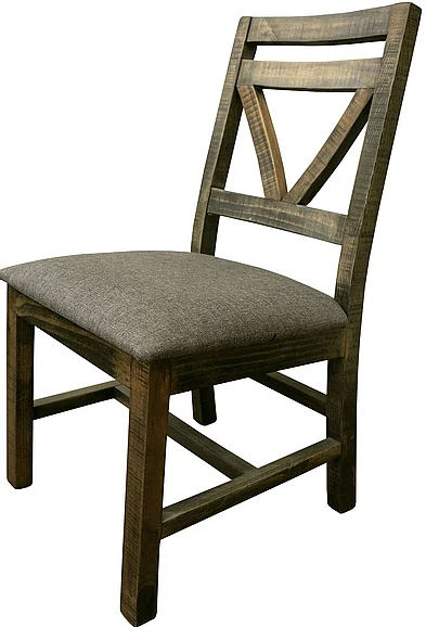 IFD Loft Dining Chair in Brown (Set of 2) IFD6552CHR