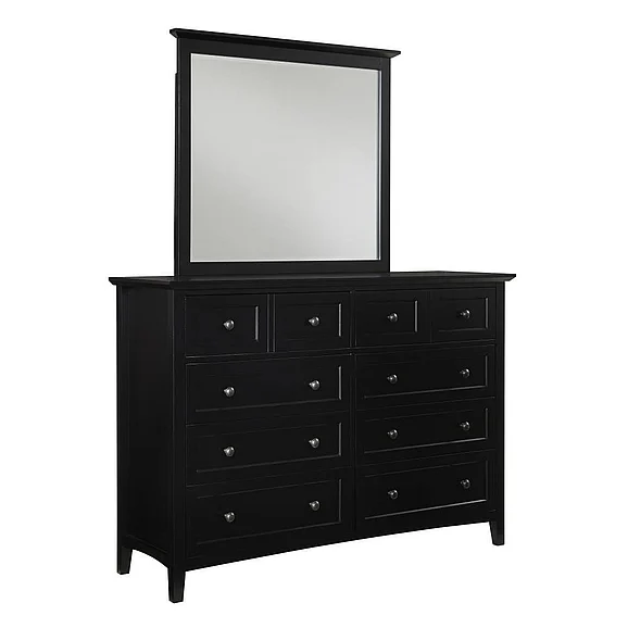 Modus Paragon 10 Drawer Dresser in Black