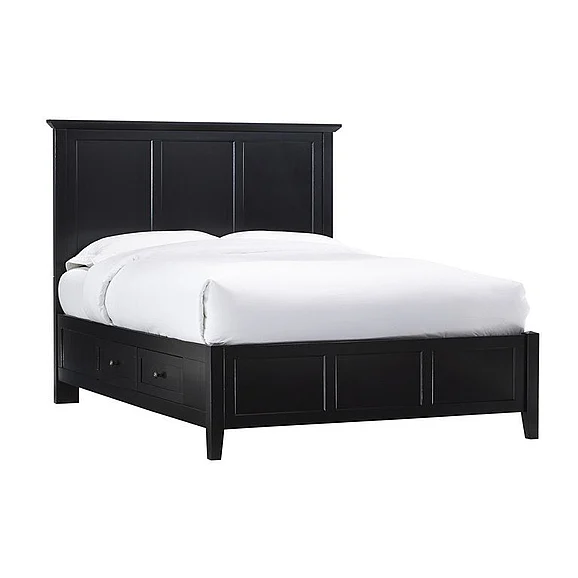 Modus Paragon Queen Storage Bed in Black 4N02D5