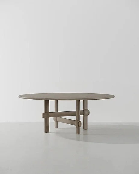 District Eight Knot Round Dining Table - Small 1016-CI-SML CUSTOM ITEM