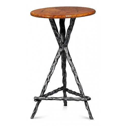 Sarreid Planter's Table in Brown 54301
